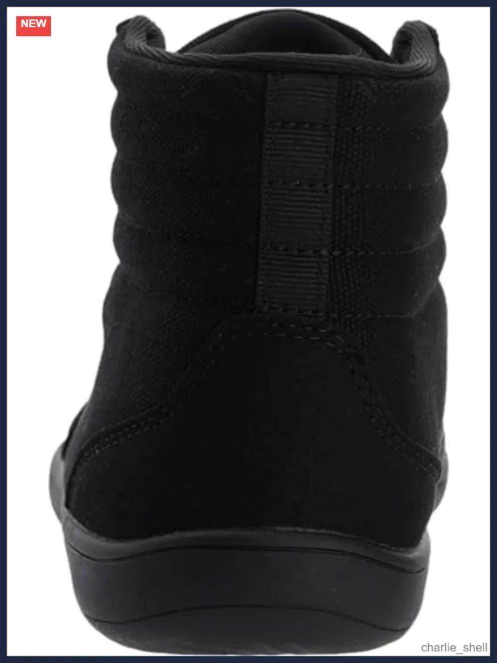 Wide Hi-Top Minimalist Barefoot Shoes Ankle Support Vegan Suede Canvas